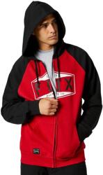 Fox Outdoor Products Emblem Raglan Ffi kapucnis zip pulóver , piros-fekete (27650-555)