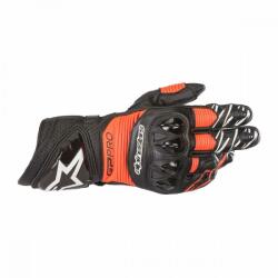  Alpinestars Gp Pro R3 Bőr Kesztyű Fekete-fluo Piros (3556719-1030)