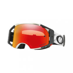 Oakley AIRBRAKE PRIZM MATTE WHITE szemüveg, Torch Iridium tükrös lencsével (7046-57)