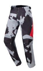 Alpinestars Racer Tactical Gyerek crossnadrág , gyerek, szürke-piros camoufage 26 (2903-2305)