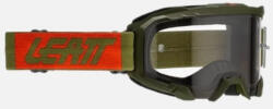 Leatt MX Velocity 4.5 military -fekete szemüveg, víztiszta lencse (8020001120)