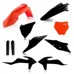  Acerbis full plastic kit KTM SX/SFX 2019 - TLD BLACK (0023479-313)