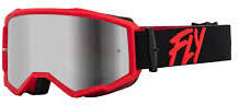 Fly Racing Zone szemüveg red, ezüst tükrös lencsével (37-51501)