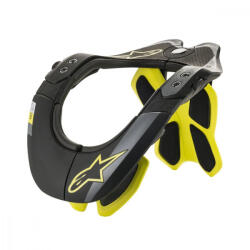  Alpinestars BNS Tech-2 nyakvédő, fekete-sárga (6500019-155)