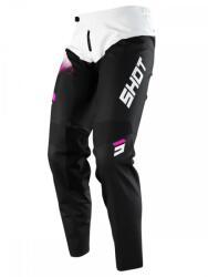  Shot Racing 2022 Devo Versus gyerek cross nadrág , fekete-fehér-pink , YM (A09-11C4-BK2-03)
