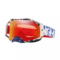 Oakley AIRBRAKE TLD PATRIOT szemüveg, Torch Iridium tükrös lencsével (7046-98)