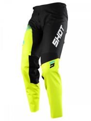  Shot Racing 2022 Devo Versus gyerek cross nadrág , fekete-fluo sárga , YL (A09-11C4-BK4-04)