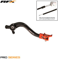  Husqvarna RFX pro fékpedál, Kawasaki KTM/, fekete/narancs (1110854001)