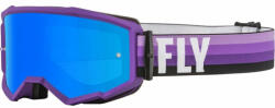 Fly Racing Zone szemüveg purple, kék tükrös lencsével (37-51498)