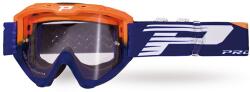 Progrip cross szemüveg 3450LS Riot narancs-kék viztiszta lencsével (PZ3450TRAFBL)