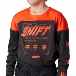 Shift Whit LABEL FLAME crossruha szett, Gyerek, NARANCS. FEKETE (26381-472-SET)