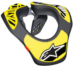  Alpinestars junior gyerek nyakvédő, fekete-sárga (6540118-155)