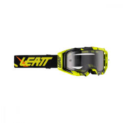 Leatt MX Velocity 5.5 2023 szemüveg, fluosárga-fekete, füst tükör lencse (8023020340)