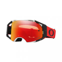 Oakley AIRBRAKE PRIZM TORCH RED WHITE szemüveg, Torch Iridium tükrös lencsével (7046-60)