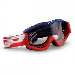 Progrip cross szemüveg 3450LS Riot kék-piros viztiszta lencsével (PZ3450TRBLRO)