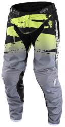  Troy lee designs gp brushed team cross nadrág, fekete/szürke - fluozöld, 38 (207-895-026)