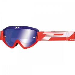  Progrip cross szemüveg 3450FL Riot kék-piros, tükrős lencsével (PZ3450BLROFL)