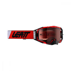 Leatt MX Velocity 6.5 2023 szemüveg, fekete-piros, rose gold lencse (8023020200)
