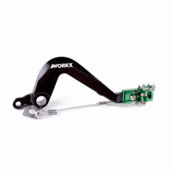  Kawasaki aworkx fékpedál, , zöld/fekete (AW-20035)