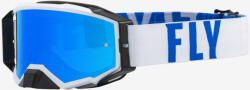 Fly Racing Zone Pro szemüveg white-blue, kék tükrös lencsével (37-51903)