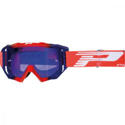 Progrip cross szemüveg 3200FL Venom piros-kék tűkrős lencsével (2601-2619)