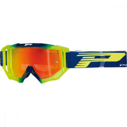 Progrip cross szemüveg 3200FL Venom kék-fluo sárga tükrös lencsével (2601-2615)