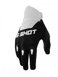 Shot Racing 2022 Moto Devo kesztyű, fekete-fehér, S (A09-13C8-A01-08)
