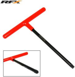  RFX Pro T-kulcs (Black/Orange) gumírozott nyéllel, KTM T45 Torx fejjel (FXWT3024599BK)