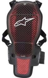  Alpinestars nucleon kr-1cell hátvédő fekete. piros (2702-0249)
