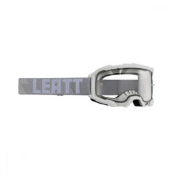 Leatt MX Velocity 4.5 2023 szemüveg, fehér-szürke, víztiszta lencse (8023020480)