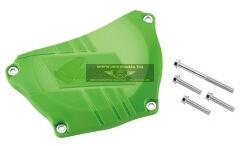  UFO Kuplungfedé védő Kawasaki motorokhoz, zöld (0940-1584)