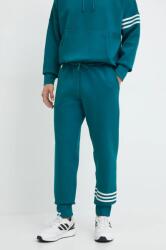 Adidas melegítőnadrág Neuclassics C Pant zöld, nyomott mintás, JF9152 - türkiz XL