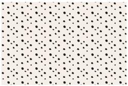 PartyDeco Față de masă din hârtie - Pete dalmațiene 180 x 120 cm Fata de masa