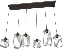 Emibig Lustra VANDER 6 Negru (1365/6)