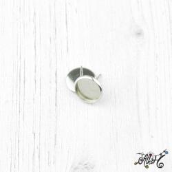  Orvosi fém bedugós fülbevaló alap (10mm)