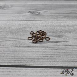  Szerelőkarika dupla - vörösréz 6 mm