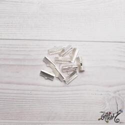  Szalagvég ezüst, 16x8mm (darabár)