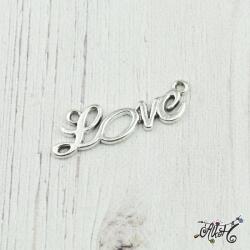  Tibeti ezüst "Love" - összekötő medál
