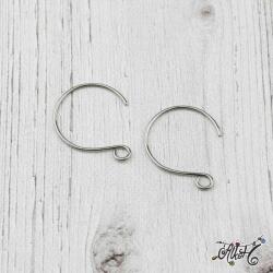  Orvosi fém köríves fülbevaló akasztó (1 pár)