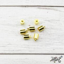  Végzáró kupak - arany, 9, 5x6mm