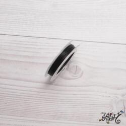  Színes tigrisbajusz 0, 38mm - fekete (10m)