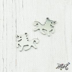  Orvosi fém unikornis fityegő, medál