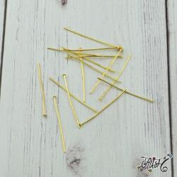 Szerelőpálca talpas - arany, 3, 2 cm (20 db)