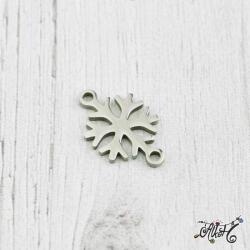  Orvosi fém összekötő medál - hópehely