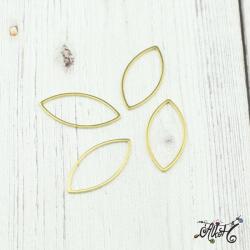  Orvosi fém összekötő elem, köztes - arany, szem