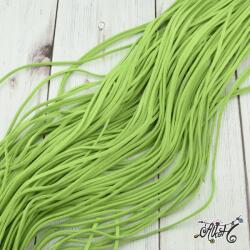  Velúr hatású szál - zöld