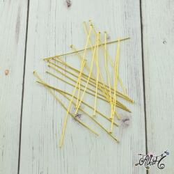  Szerelőpálca talpas - arany, 7 cm (20 db)