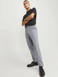 JACK & JONES Marco Pantaloni bărbați Chino Elastic Slim Fit Ultimate Grey 12150148 (12150148)
