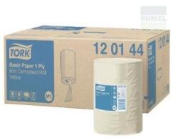 Tork Kéztörlőpapír 1 rétegű, sárga, MINI-TORK basic