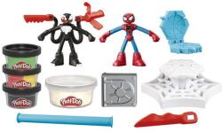 PLAY-DOH Set Play-Doh Marvel - Spider-Man, 2 figurine cu lansator si sulita Figurina